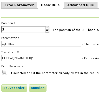 Parameter extraction