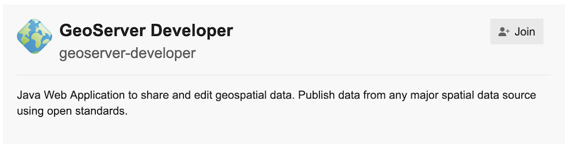 Discourse GeoServer Developers Group