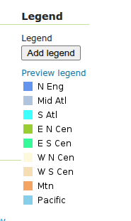 Symbology Encoding Legend