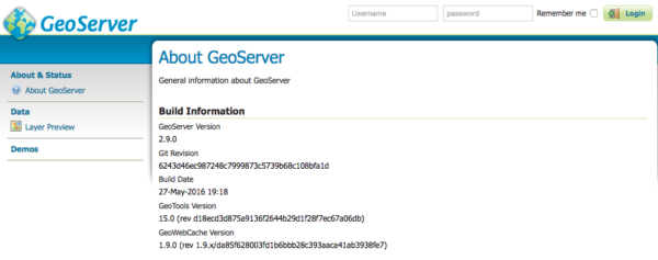 GeoServer 2.9.0